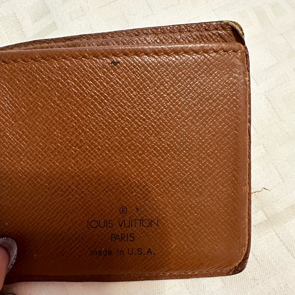 🧿Louis Vuitton mini wallet only x bills very vintage discontinued - Picture 12 of 15